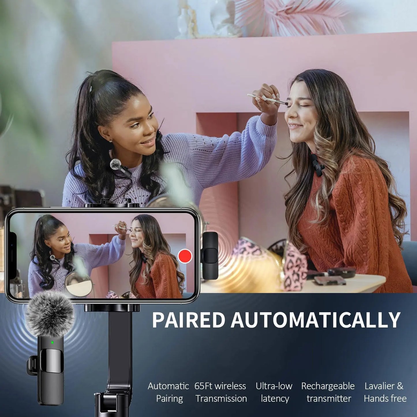 Mini Audio Lavalier Microphone For iPhone