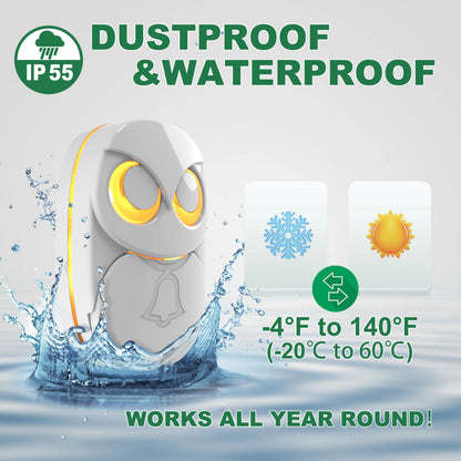 Wireless Owl Doorbell Chime