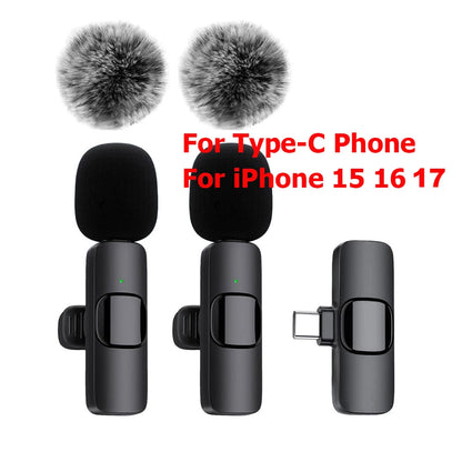 Mini Audio Lavalier Microphone For iPhone