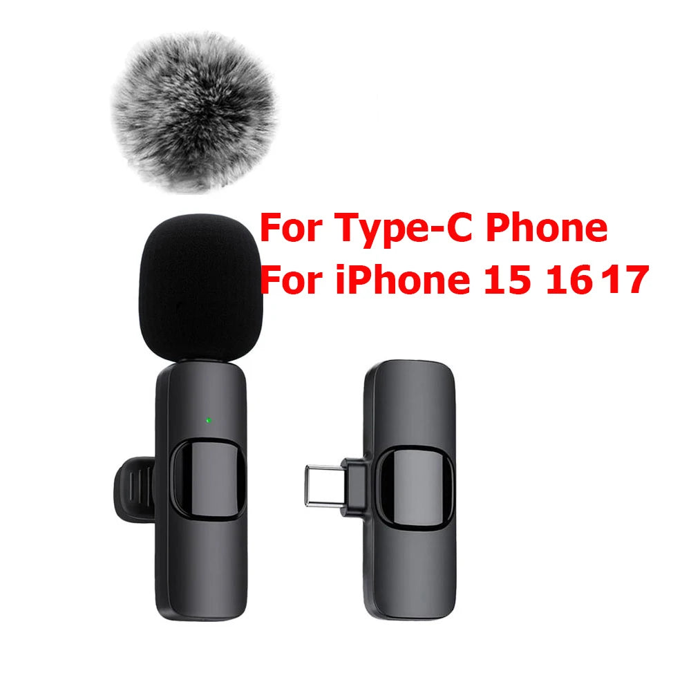 Mini Audio Lavalier Microphone For iPhone