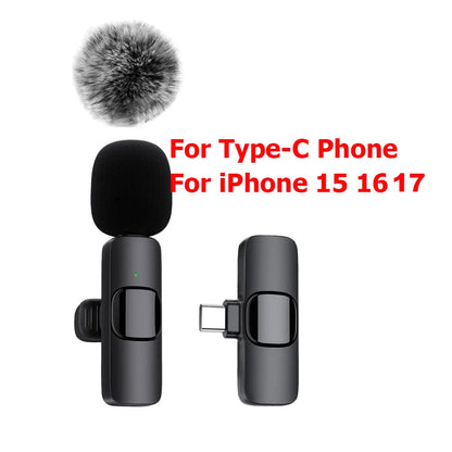 Mini Audio Lavalier Microphone For iPhone