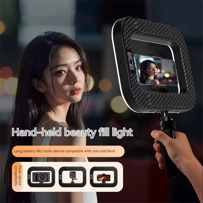 Handheld Ring LED Rechargeable Selfie Fill Light